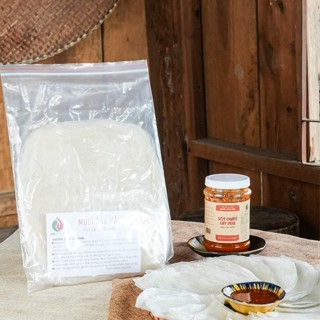 CB cay vừa bánh tráng chấm sốt Chú Hải