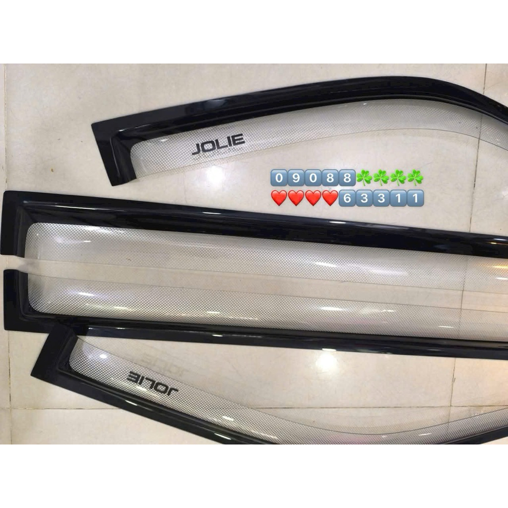 🔥 JOLIE - Ốp vè che mưa xe hơi jolie nhựa dẻo siêu đẹp #jolie #vêchmuaxejolie #chemuajolie #trangtri