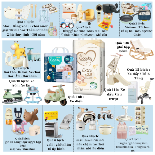 [Kèm Quà][Tích Điểm] Tã/bỉm quần dán Gooby chống tràn hiệu quả đủ size M56/L52/XL50/XXL46 cho bé