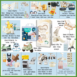 [Kèm Quà][Tích Điểm] Tã/bỉm quần dán Gooby/Premium chống tràn hiệu quả đủ size M60/L56/XL52/XXL48