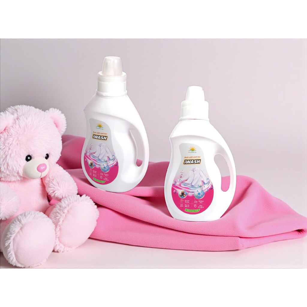 Nước giặt sinh học IWASH chai 1L