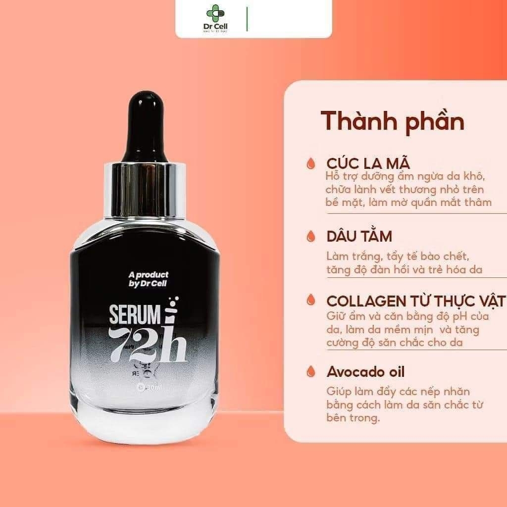 serum  duõng trắng 72h drcell(sỉ ib)