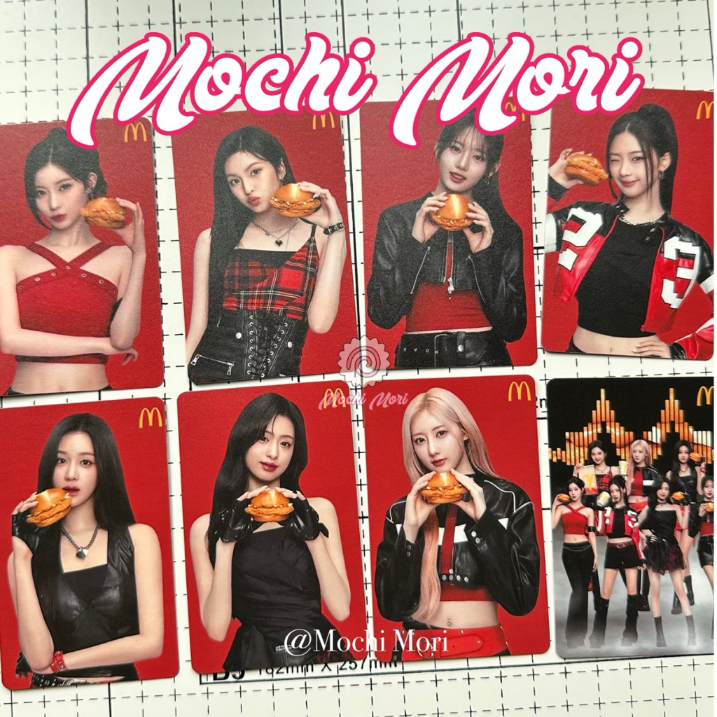 Card BABYMONSTER x McDonald’s UNOFF-REMAKE [HÀNG SẴN]
