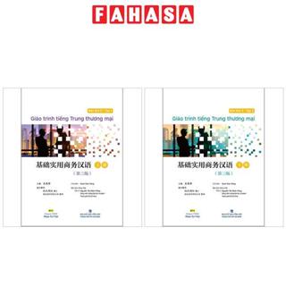  Sách Giáo Trình Tiếng Trung Thương Mại - Tập 1,2  Bộ 2 Cuốn  