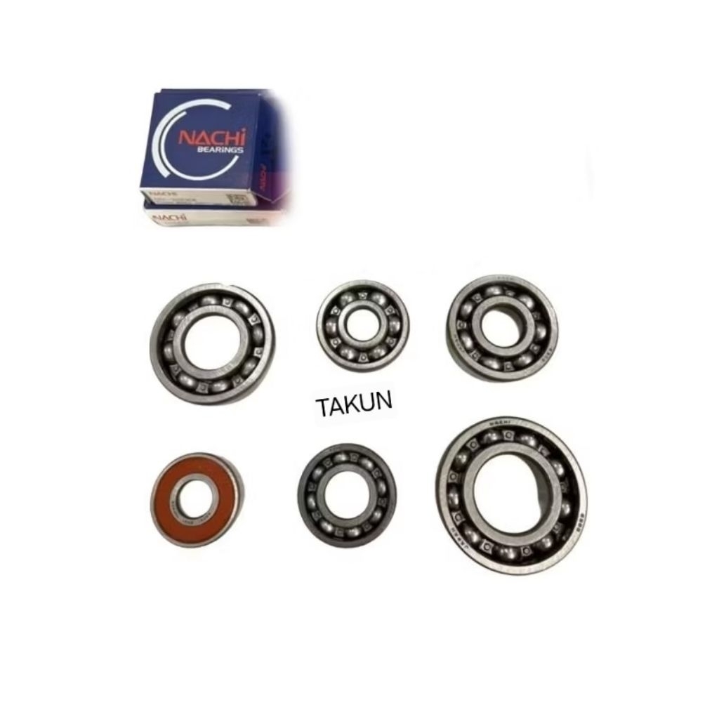 Bộ bạc đạn láp AIR BLADE 125, SH MODE, PCX 125 2011-2020... hãng Nachi