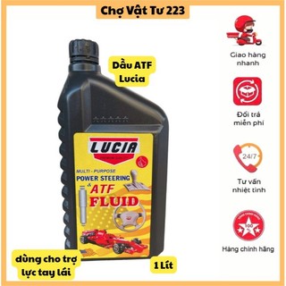 🎁 Dầu ATF Lucia, dùng cho hệ thống trợ lực tay lái xe du lịch, xe tải nhẹ