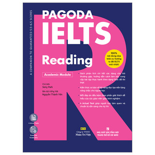 Sách Pagoda IELTS Listening - Reading - Writing (Bộ/Lẻ 3 Cuốn)