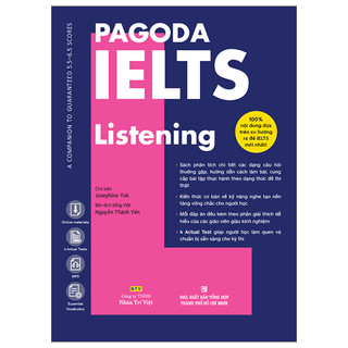 Sách Pagoda IELTS Listening - Reading - Writing (Bộ/Lẻ 3 Cuốn)
