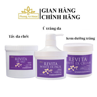  Tẩy da chết tảo tươi muối biển Balinese Ủ trắng da body Revita White EX Pack Kem trắng da Balinese 