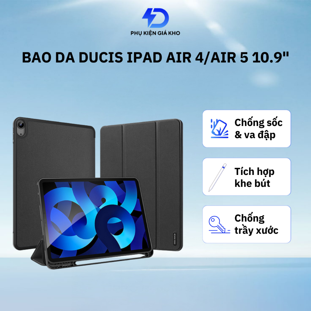 Bao da Ducis iPad Air 4/Air 5 10.9 inch