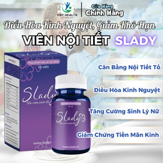 Viên uống nội tiết tố nữ Slady Cải thiện nội tiết,sinh lý, bốc hỏa,mất ngủ, điều hòa kinh nguyệt