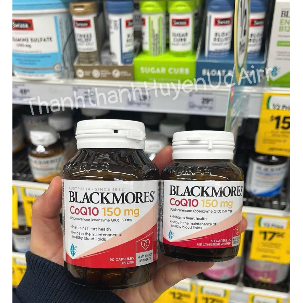 Viên uống hỗ trợ tim Blackmores CoQ10 150mg