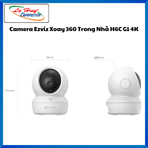 Camera IP 360 Độ 8MP EZVIZ H6C G1 4K - Hàng Chính Hãng