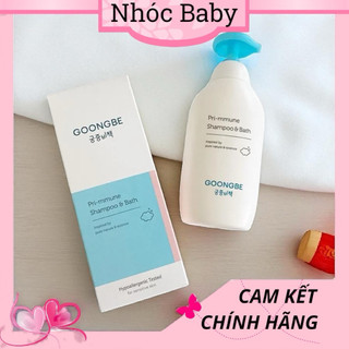  Sữa tắm gội GOONGBE cho bé từ sơ sinh Hàn Quốc 