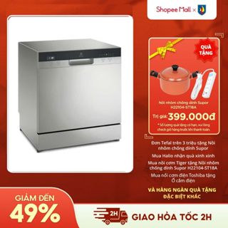 [Shopee - lắp đặt 0Đ HCM HN] Máy rửa chén mini Electrolux EFC3862MS (8 bộ) - Bảo Hành 2 năm tại nhà.