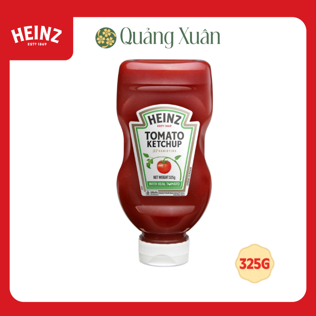   HSD: 03 04 2026  Combo Tương Cà 325g - Tương Ớt - Dầu hào Heinz  Tặng Túi mua sắm  