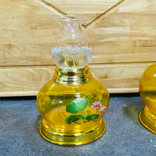 Đèn Dầu Hoa Sen.