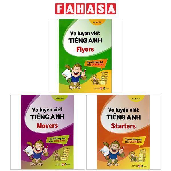 Vở Luyện Viết Tiếng Anh Flyers - Movers - Starters (Tập Viết Tiếng Anh Theo Cambridge)