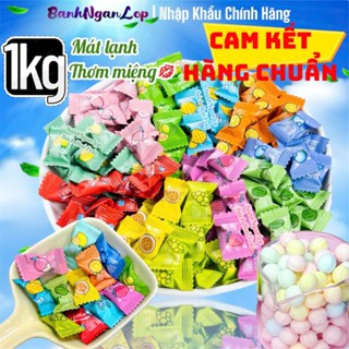 [TỰ MIX] LOẠI XỊN - Kẹo Ngậm Trái Cây 12 Vị Bạc Hà Mát Lạnh Thơm Miệng, Kẹo Mini Mix Vị