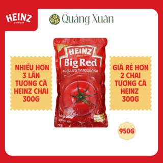  Tương Cà Chua HEINZ  Big Red  túi 950g  HSD: 07 2026    Combo 8 túi 125g = 1kg 