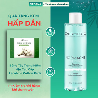  Nước Hoa Hồng Cho Da Dầu Và Da Mụn Dermedic Normacne Preventi Cleansing And Regulating Skin Toner * 
