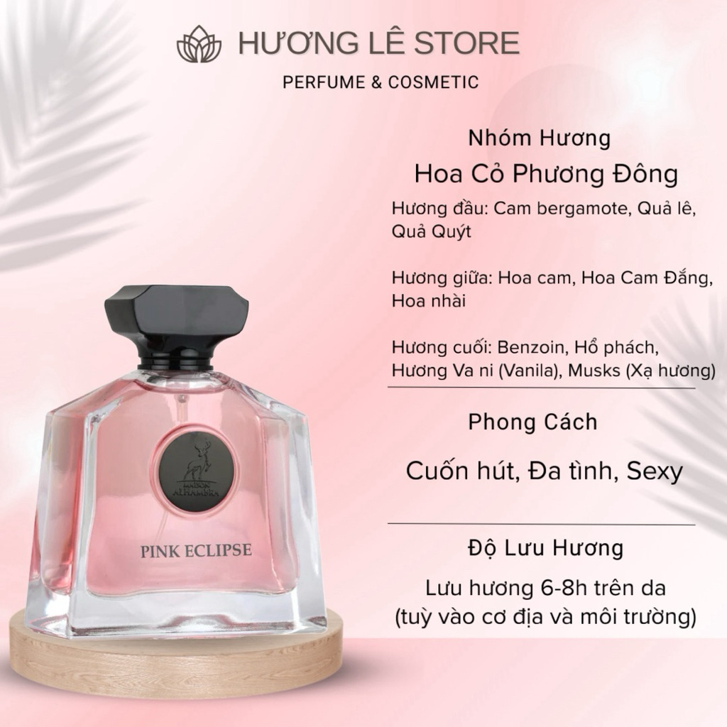 10ml | 𝐏𝐢𝐧𝐤 𝐄𝐜𝐥𝐢𝐩𝐬𝐞 𝐄𝐃𝐏 | HƯƠNG LÊ STORE