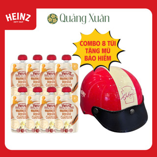   HSD: 05 2026  Combo túi ăn dặm Heinz 120g  váng sữa Heinz  