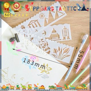 Bộ thước vẽ mỹ thuật trang trí