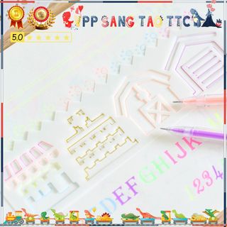 Bộ thước vẽ mỹ thuật trang trí
