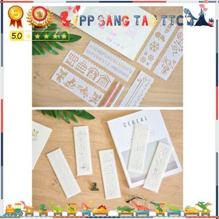 Bộ thước vẽ mỹ thuật trang trí
