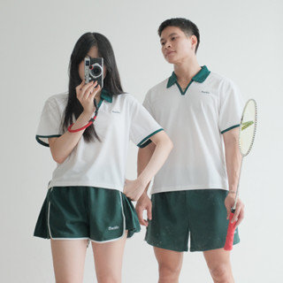 Áo Polo Cầu Lông, Pickleball, Tennis, nam nữ, Form Boxy, vải dệt kim thoáng mát, co giãn tốt Tracién Polo01