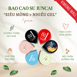 [Giao ngẫn nhiên] Bao cao su dạng khay cao cấp siêu mỏng kéo dài thời gian, bcs gân gai nhiều gel bôi trơn