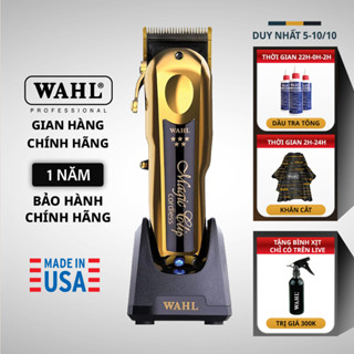 Wahl 5 Star Magic Clip Gold Cordless Clipper - Tông Đơ Cắt Tóc Chính Hãng