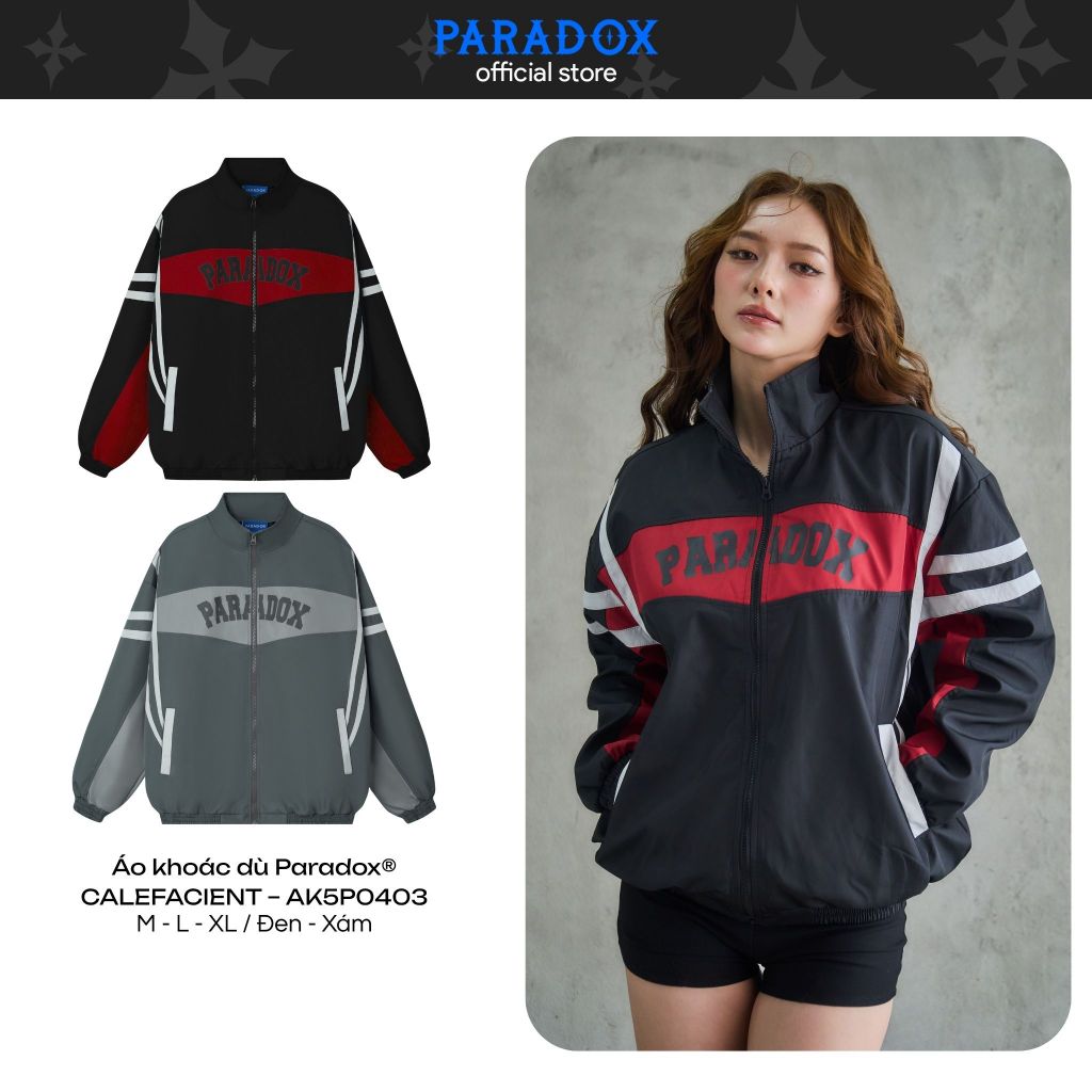 Áo khoác gió CALEFACIENT JACKET Chất dù PARADOX AK5P0406