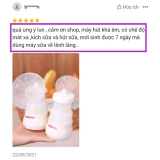 (Kèm Áo)Máy Hút Sữa Điện Đôi HICHITO Chính Hãng (Bảo Hành 1 Năm)