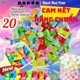  NEW MIX 20 VỊ - Kẹo Ngậm Trái Cây Kẹo Mini Mix Vị Bạc Hà Mát Lạnh Thơm Miệng 