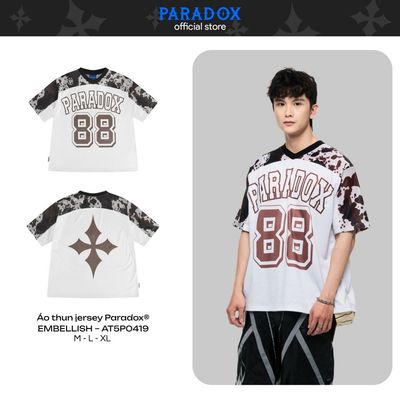 Áo thun jersey EMBELLISH vải mesh AT5P0419