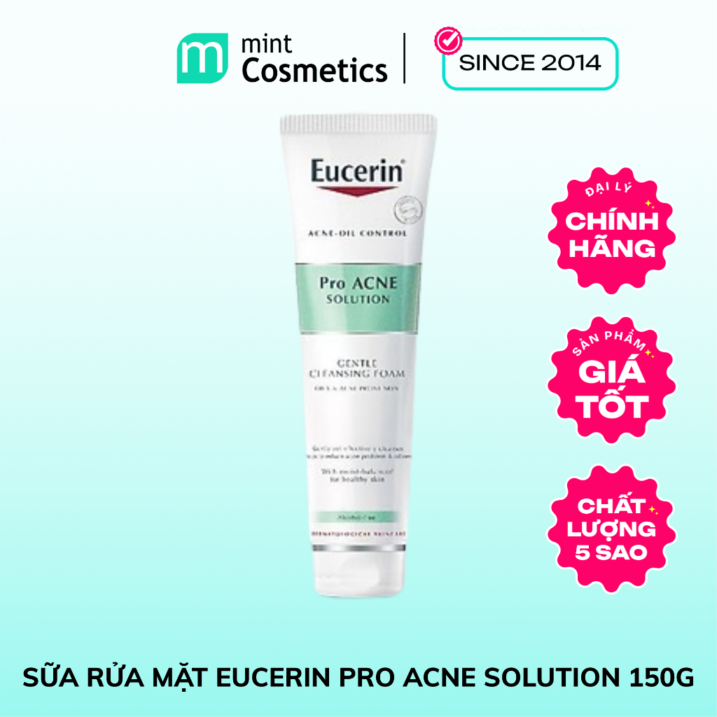 Sữa rửa mặt Eucerin Pro Acne Solution 150G