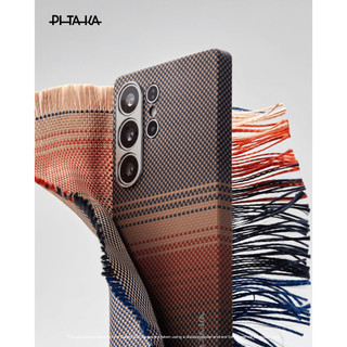   Samsung S25 Ultra  Ốp lưng siêu mỏng nhẹ PITAKA Tactile Woven thoáng mát bền bỉ - Hàng chính 