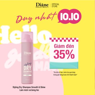 Dầu gội khô tạo kiểu làm mềm bóng tóc Diane Perfect Beauty Styling Dry Shampoo Smooth & Shine 95g
