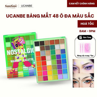   HOẢ TỐC 8AM - 21PM  Bảng Phấn Mắt Nhiều Màu 48 ô UCANBE Đa Sắc Màu Sáng Tạo Không Giới Hạn 