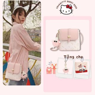 BORRY ROSA Túi đeo chéo với màu sắc đa năng Một chiếc túi đeo vai nhiều màu cổ điển