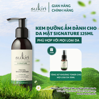  Kem Dưỡng Ẩm Da Mặt Kết Cấu Mỏng Nhẹ Dễ Thẩm Thấu Phù Hợp Mọi Loại Da SUKIN SIGNATURE FACIAL MOISTURISER 125ML 