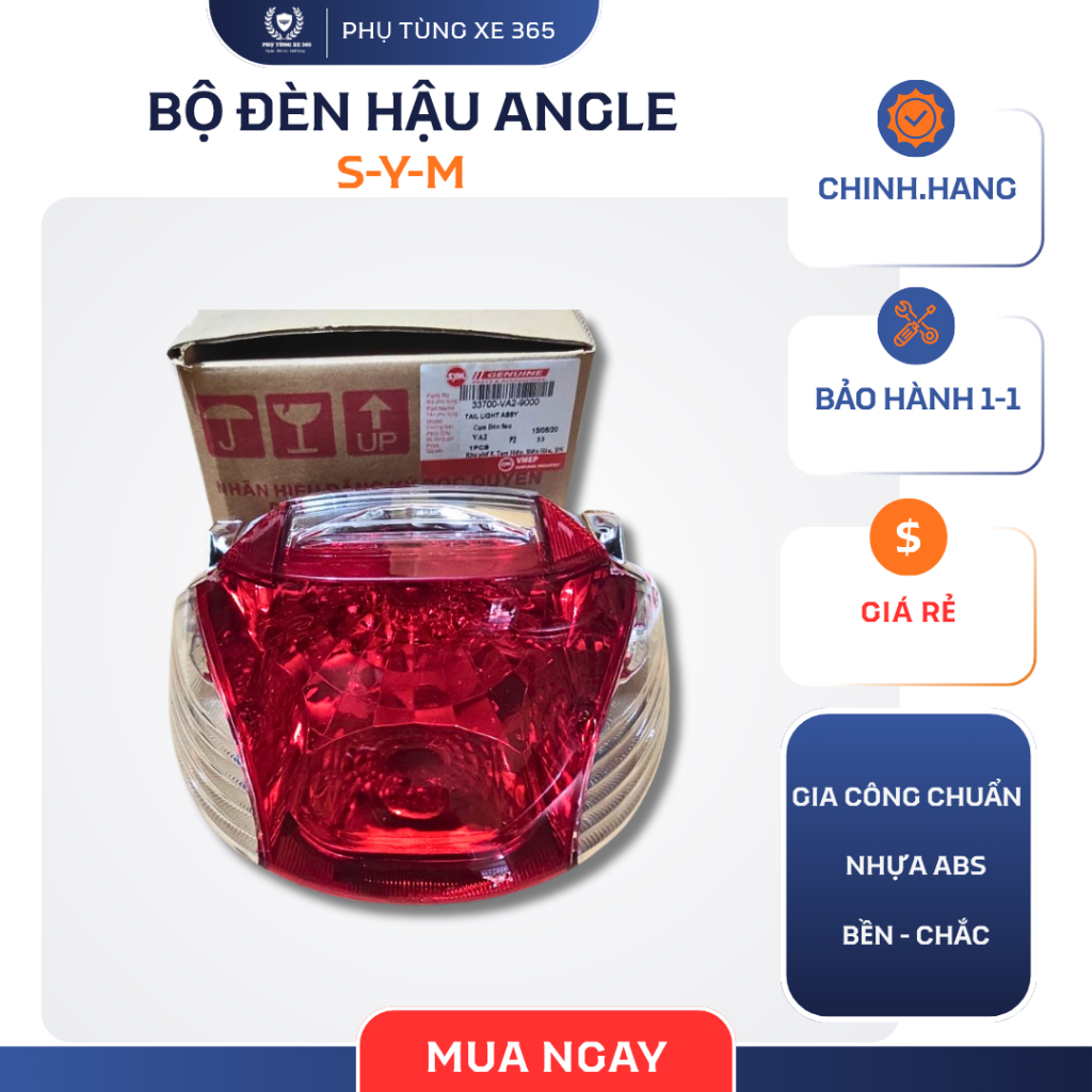 Bộ đèn hậu xe Angle 100 S.Y.M chinhhang – Đèn hậu Angle 100 giá tốt