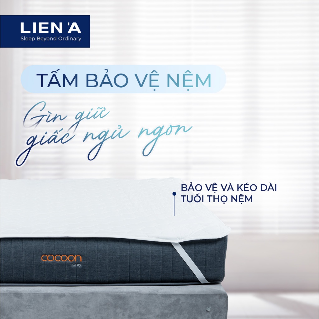 Tấm Bảo Vệ Nệm Liên Á 160X200cm,