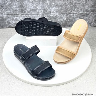 BITI'S | Dép lê nữ size 35-39 bản da hai quai nhám dán đế PU siêu nhẹ chống trơn trượt BPW005001
