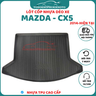  LÓT CỐP xe Mazda Cx5 2014-2025 Mẫu nhựa dẻo cao cấp không mùi không thấm nước 