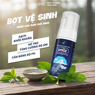 Bọt Vệ Sinh Nam Oniiz 100ml | Dung Dịch Vệ Sinh Tạo Bọt Hương Nước Hoa Thơm Mát, Khử Mùi Hôi Vùng Kín Hiệu Quả