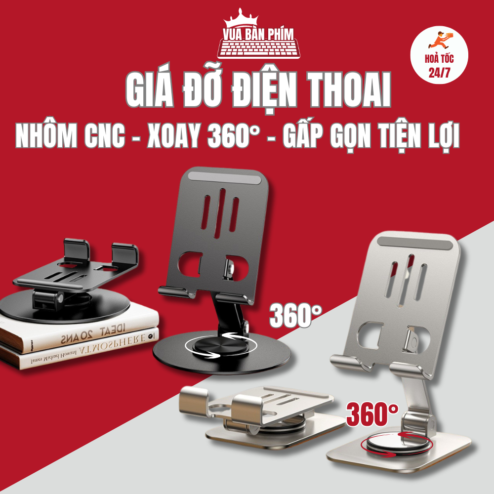 Giá đỡ điện thoại ,ipad đa năng,hợp kim nhôm,chắc chắn ,chống trượt, gấp gọn dùng để xem video, livestream, quay phim | BigBuy360 - bigbuy360.vn
