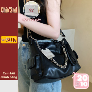 (Sẵn, Hỏa Tốc) Túi Xách Nữ Chio2nd Vải Cao Cấp Mẫu Mới, Túi Xách Nữ Đeo Vai, Đeo Chéo Cute Nữ Kèm Charm Hot 2025 S66